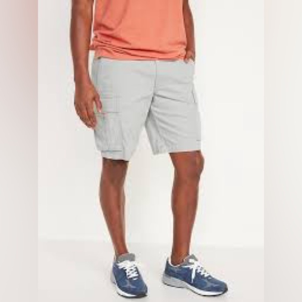 Old Navy men’s cargo utility cotton shorts gray size 40